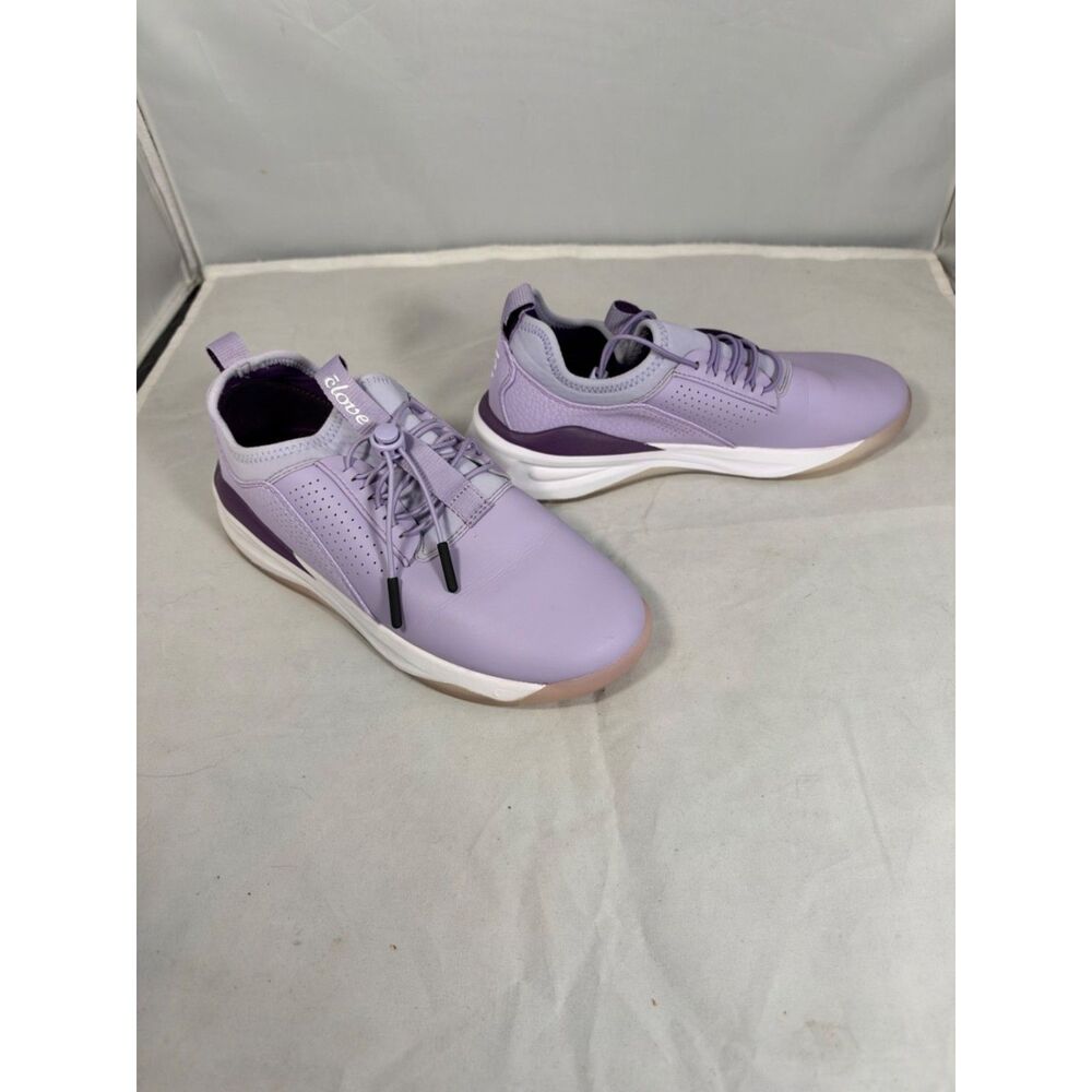 Clove Women's Lavender Lace-Up Nursing Healthcare Sneakers Workwear size 7